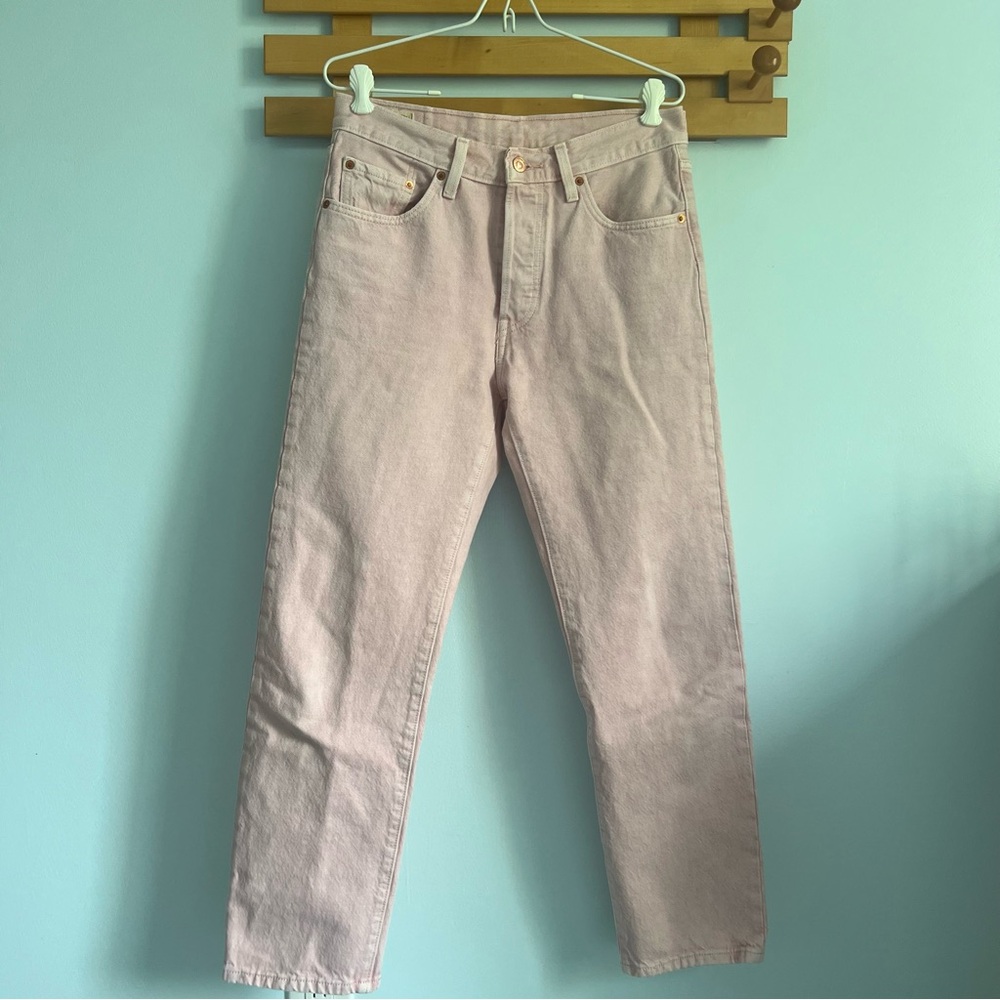 501 ORIGINAL CROPPED WOMEN'S COLORED DENIM JEANS